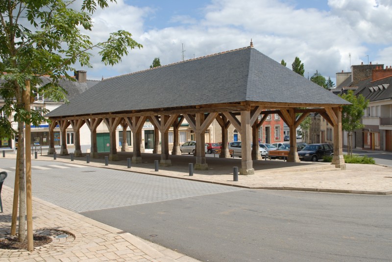 Halles de Rohan, notre aire de pique-nique pour cette balade.